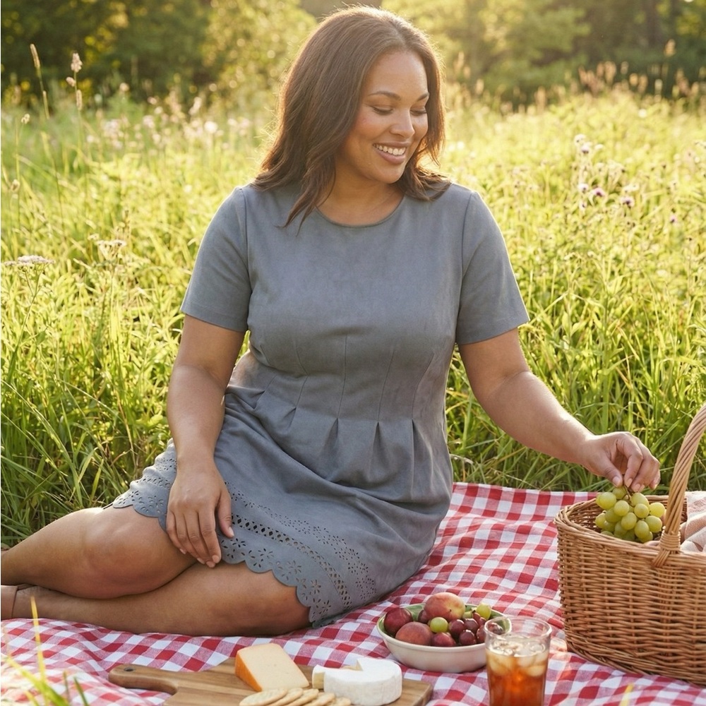 Heather Gray Dress